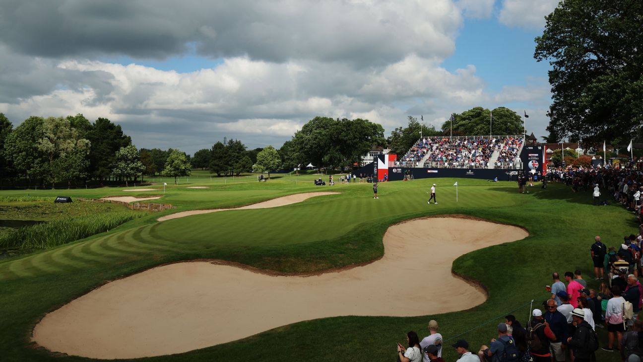 English trio among 6 leaders at British Masters Golf News Group