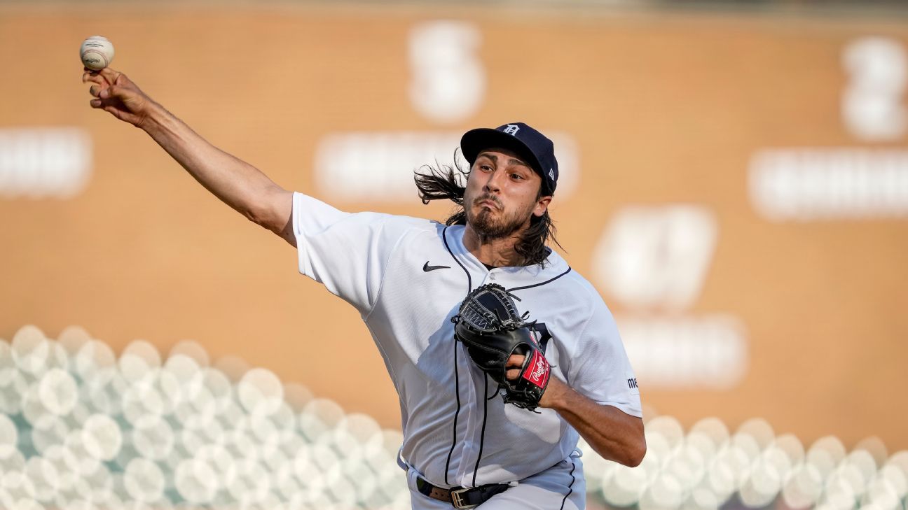 Rays acquire RHP Alex Faedo from Tigers