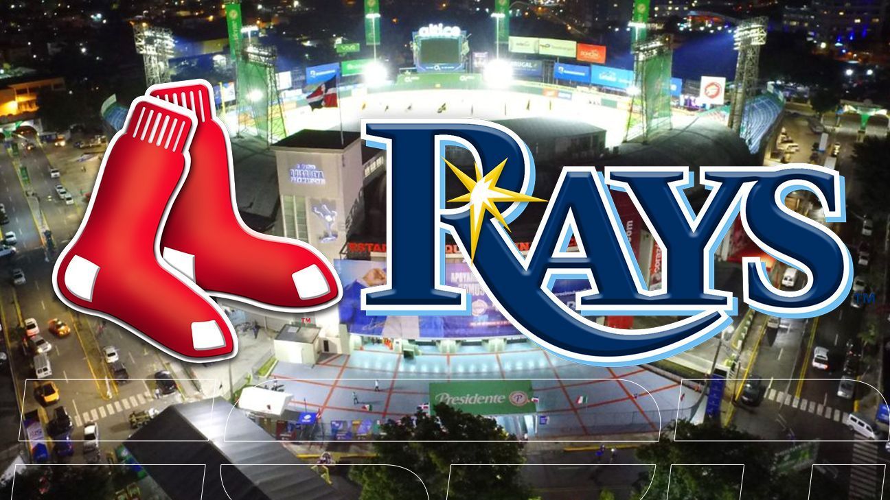 Red Sox contra Rays se medirán en República Dominicana para