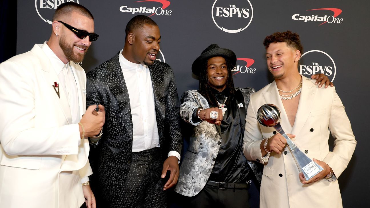 2023 ESPYS: Patrick Mahomes, A'ja Wilson Lead Nominees