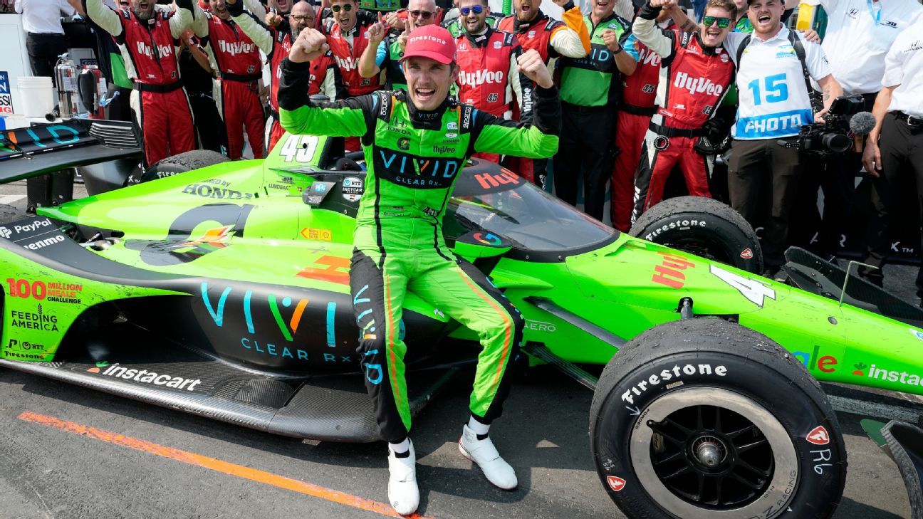 Lundgaard earns 1st IndyCar victory of season BVM Sports