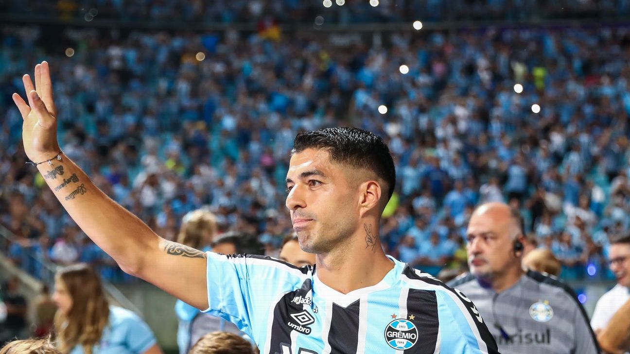 Luis Suárez no Grêmio: passagem do Pistoleiro pelo Brasil teve rolê em supermercado e muitos gols