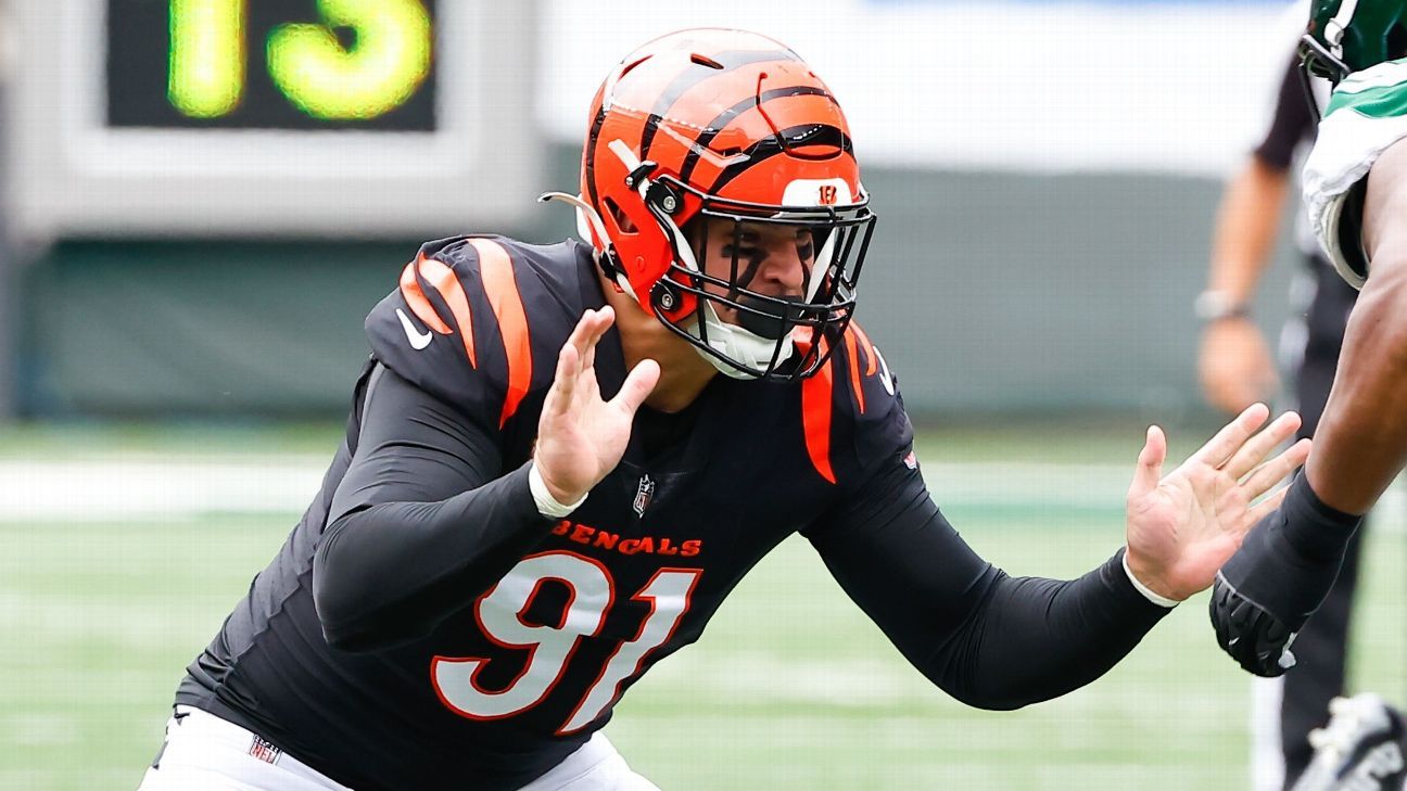 Bengals extend DE Trey Hendrickson through 2025 season ESPN