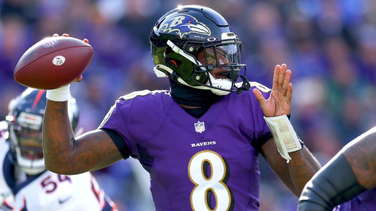 Ravens have Lamar Jackson ditch wristband to aid communication - ESPN