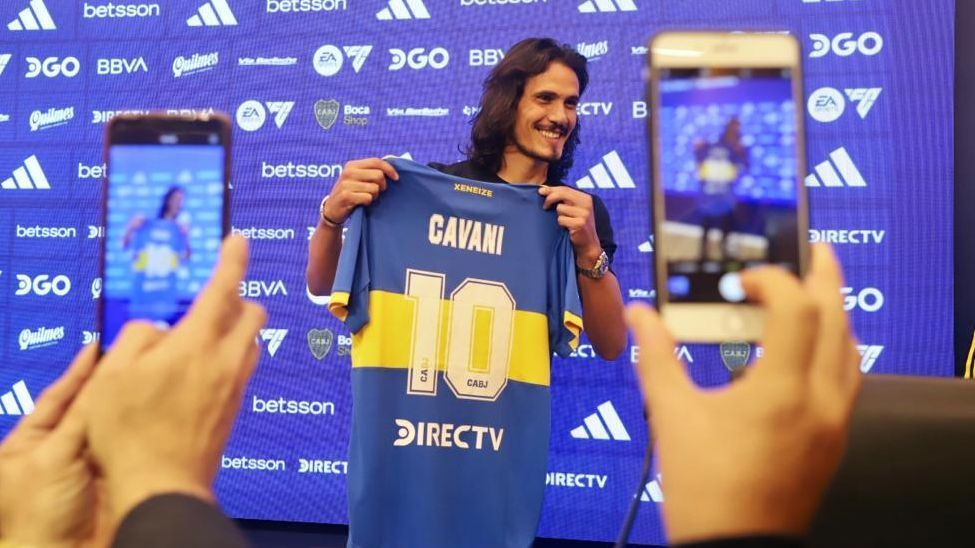 Cavani: "Es una responsabilidad muy grande ponerme esta camiseta" - ESPN