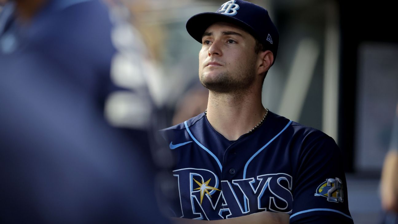 Rays place McClanahan (forearm) on 15-day IL