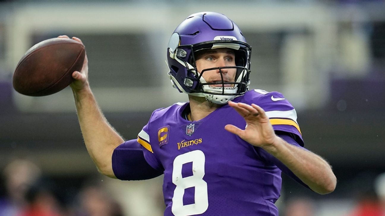 Vikings open vs. Bucs with Kirk Cousins once again playing for a