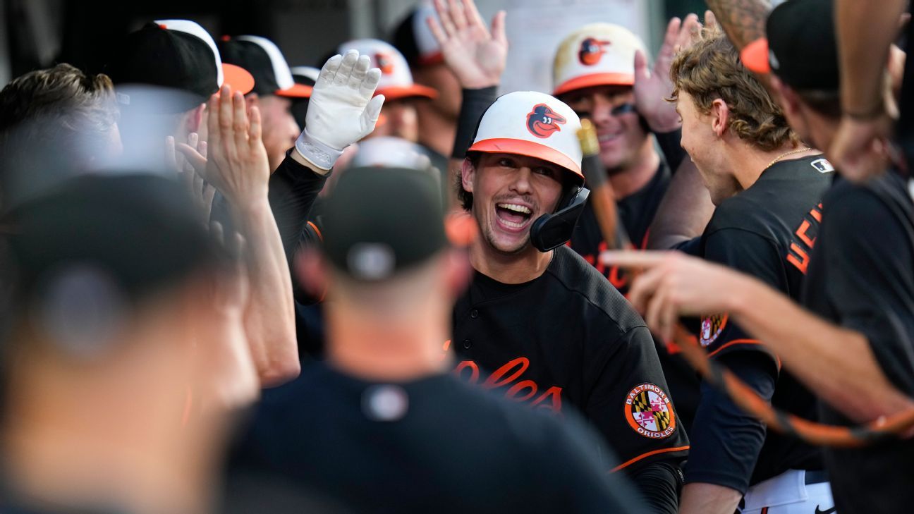 Some Baltimore Orioles fans to get Adley Rutschman T-shirt