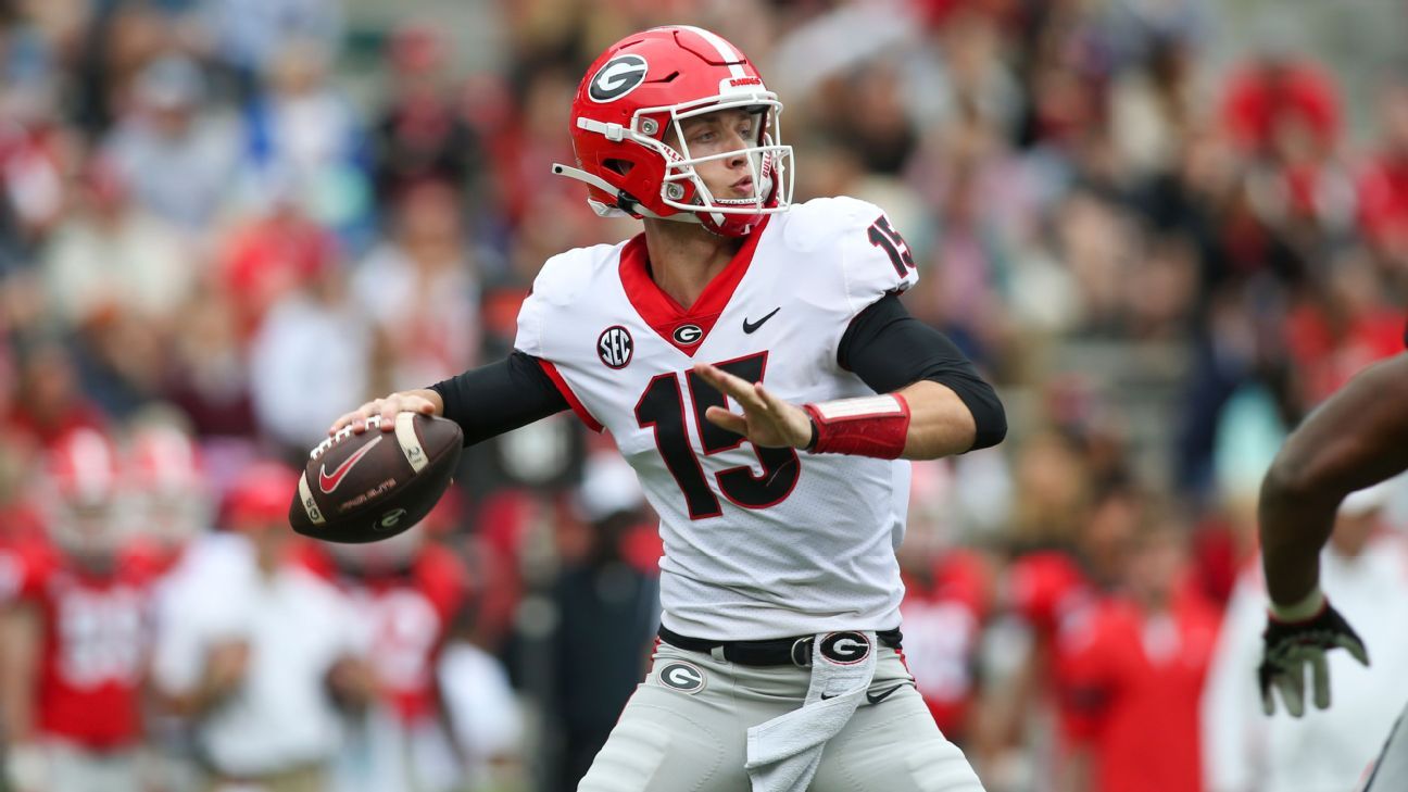 QB Beck succeeding Bennett as Georgia starter