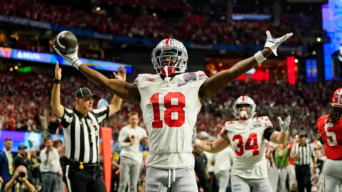 Ohio State WR Harrison Jr. 'undecided' over draft