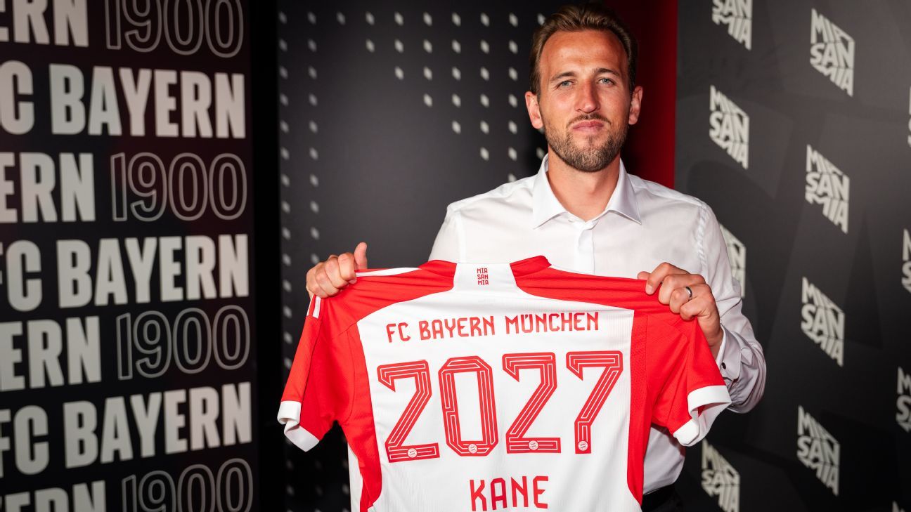 Move from Premier League: FC Bayern sign Harry Kane