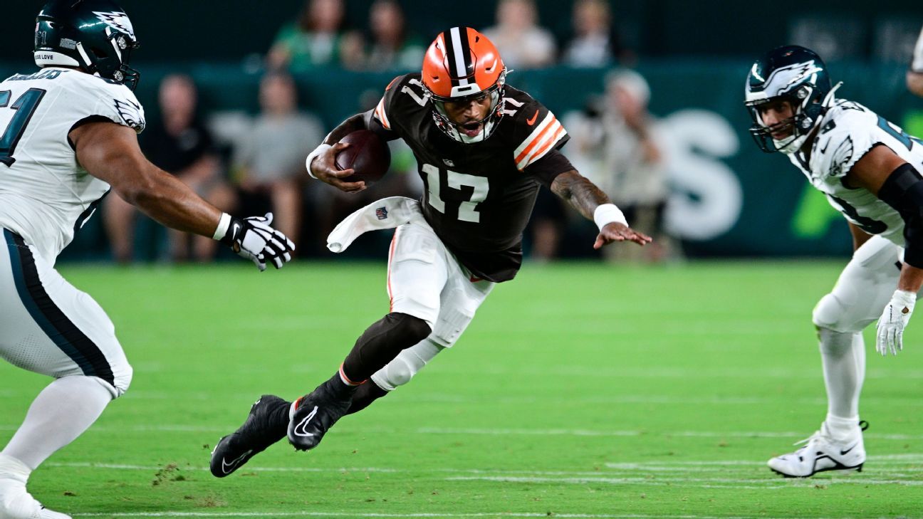 NFL preseason Week 2 takeaways: Browns rookie QB looks sharp again - BVM  Sports