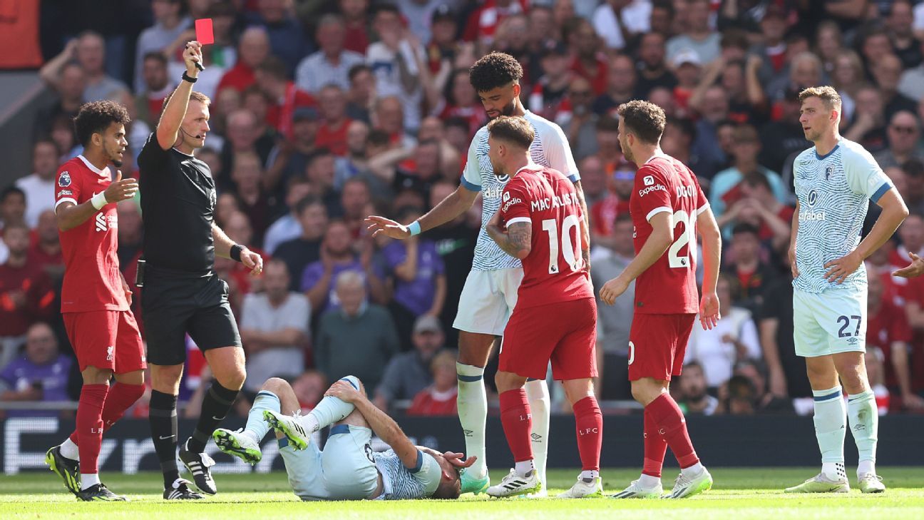 El Liverpool gana la apelación contra la tarjeta roja de Alexis Mac Allister