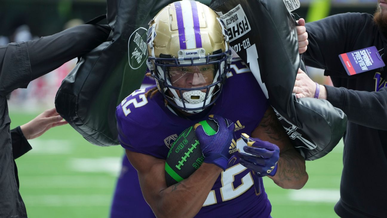 Washington loses RB Cameron Davis to season-ending injury