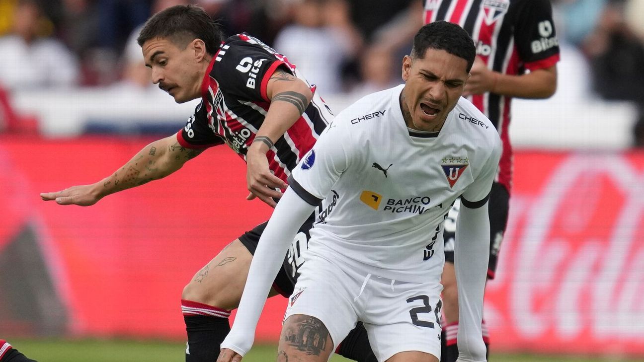 Paolo Guerrero Palpita El Duelo De Liga Ante Sao Paulo En Brasil   ESPN