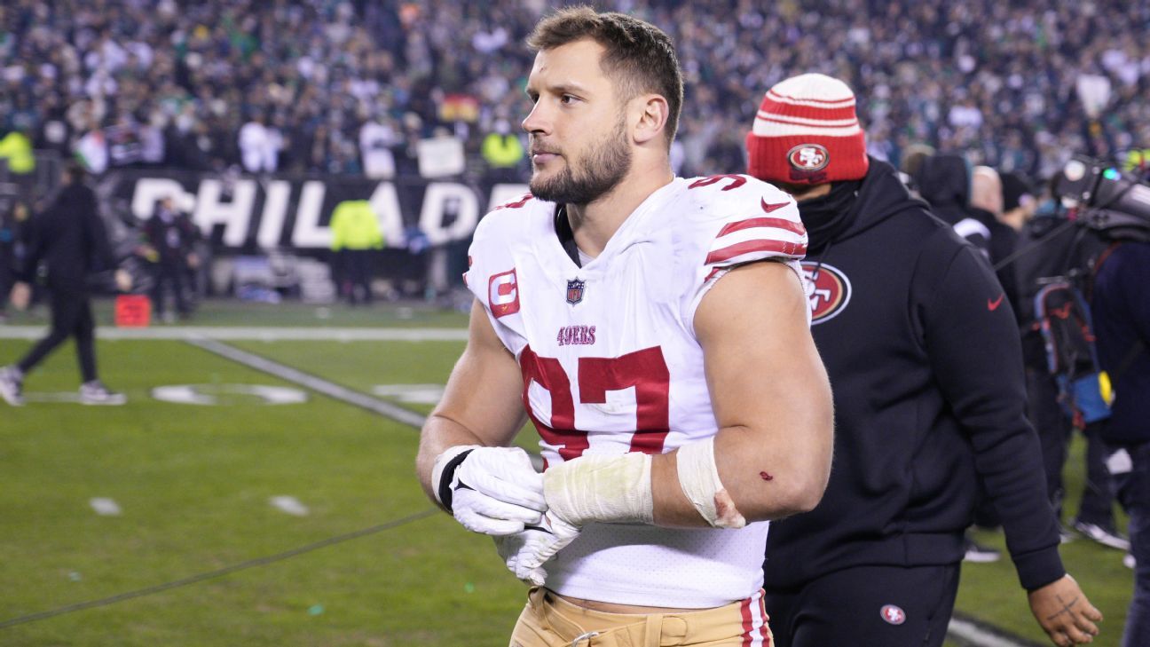 Steelers-49ers Odds Shift after Nick Bosa Returns