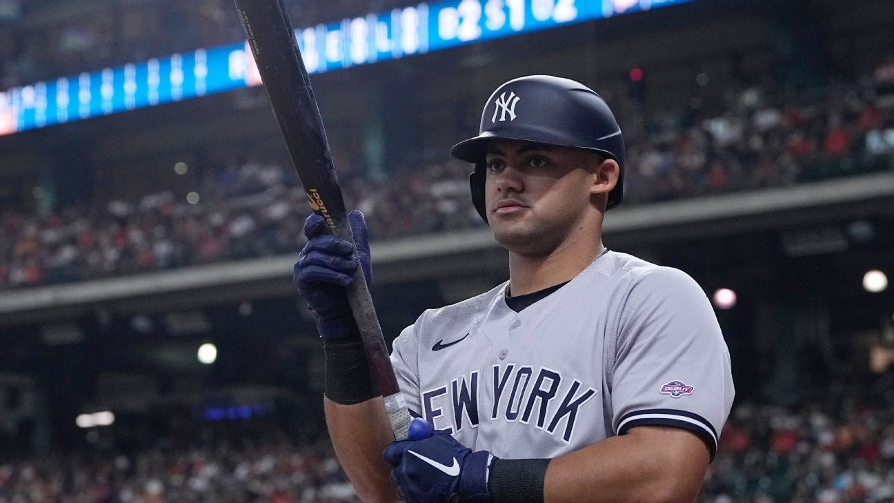 Yankees rookie outfielder Jasson Domínguez has torn elbow ligament, needs  Tommy John surgery