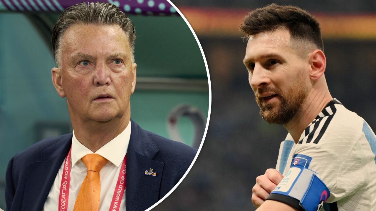 Ex-técnico da Holanda, Van Gaal diz que Copa do Mundo de 2022 foi  premeditada para Messi vencer - Folha PE