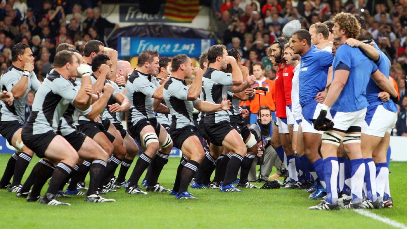 Copa do Mundo de Rugby: o time Maori da Nova Zelândia