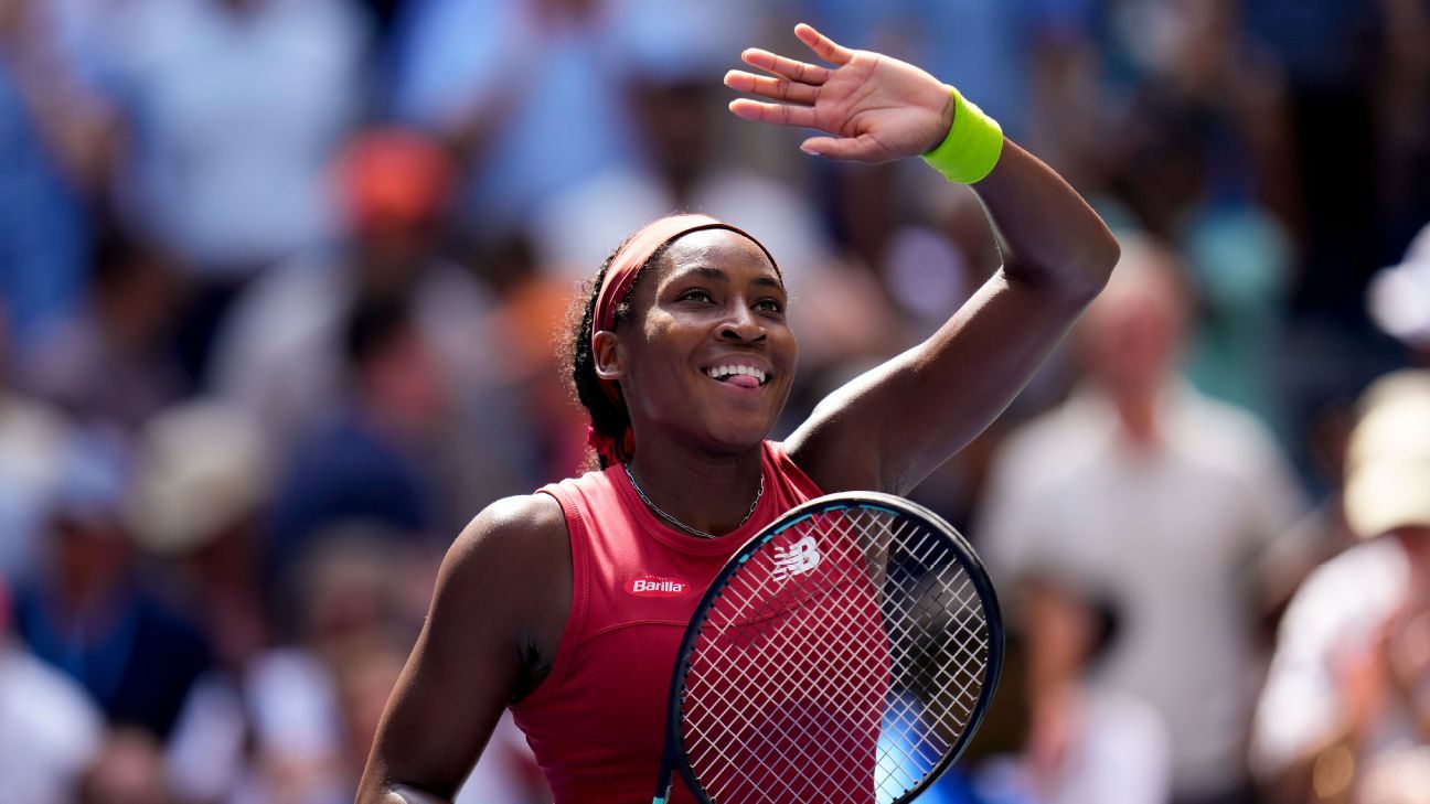 Gauff overcomes heat, reaches US Open semis