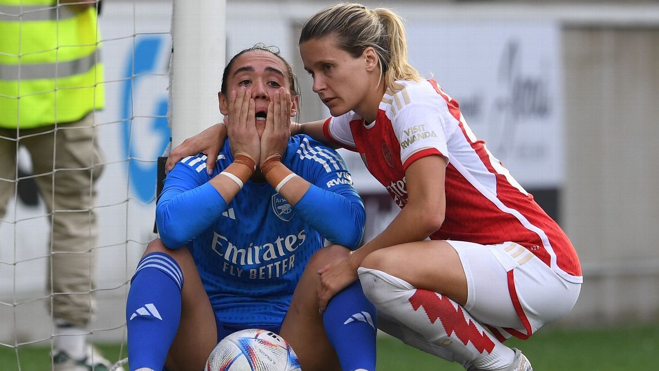 Arsenal exit Women's Champions League after stunning pen defeat - ESPN