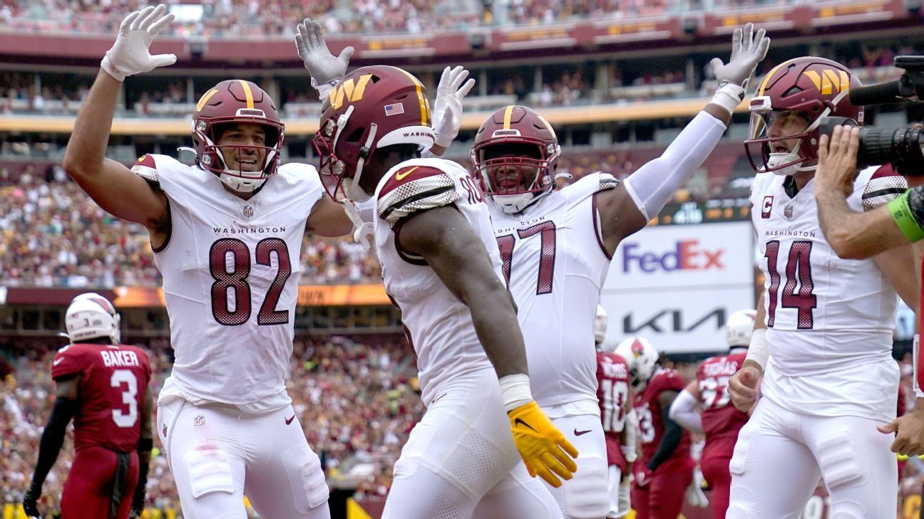 NFL schedule released, Commanders to open 2023 season against Cardinals at  FedEx Field