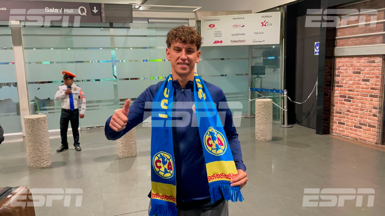 Igor Lichnovsky arribó a la CDMX para unirse al América ESPN