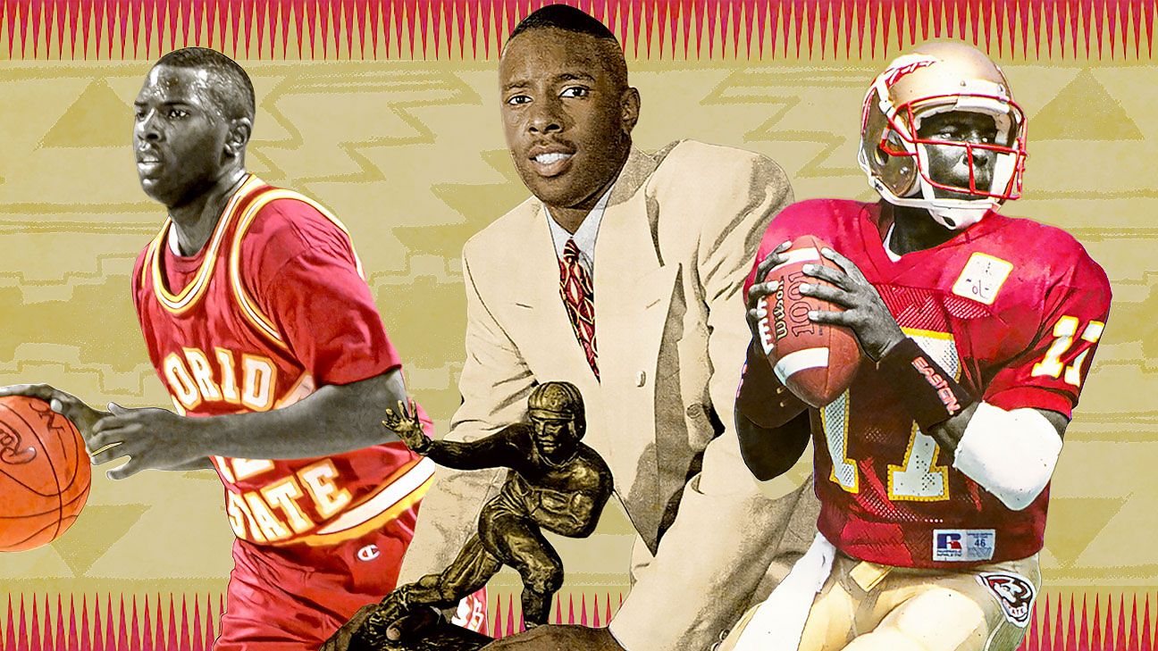 Inside two-sport star Charlie Ward's Heisman season, 30 years later - ESPN