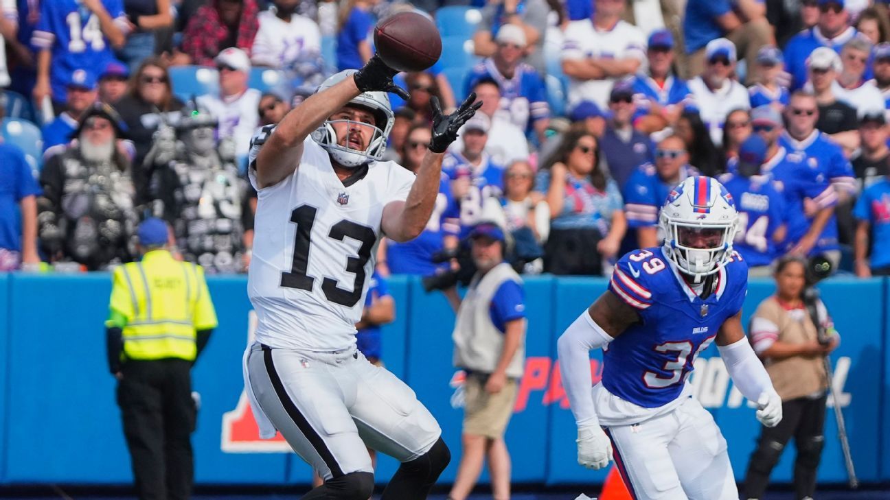 Raiders-Bills Week 2: Will Hunter Renfrow see a bigger role