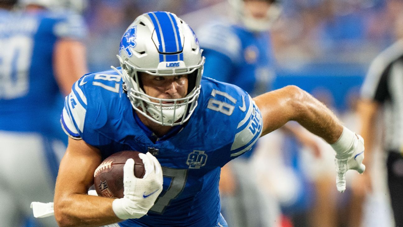 Why Detroit Lions rookie Sam LaPorta will be Jared Goff's best TE