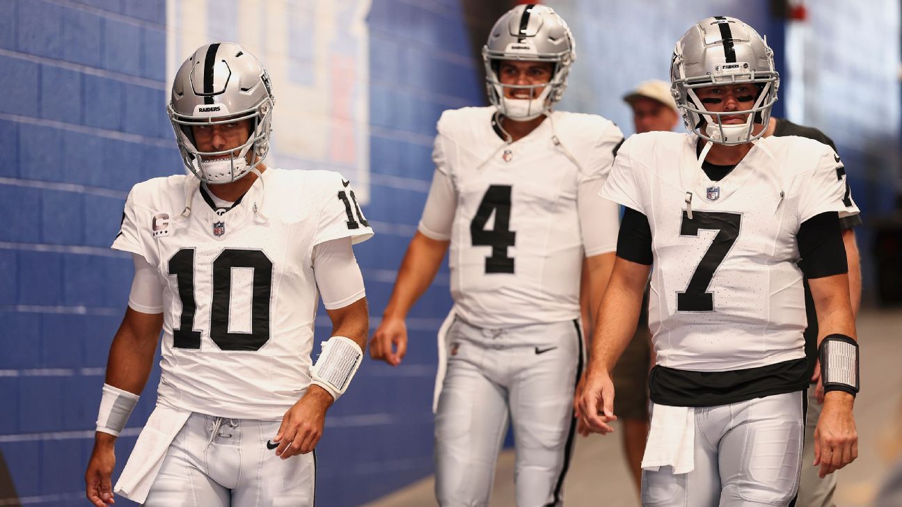 The pros, cons and QB questions for the Raiders if Jimmy G can't