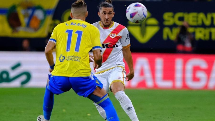 Alfonso Espino y su primer partido como visitante frente al Cádiz