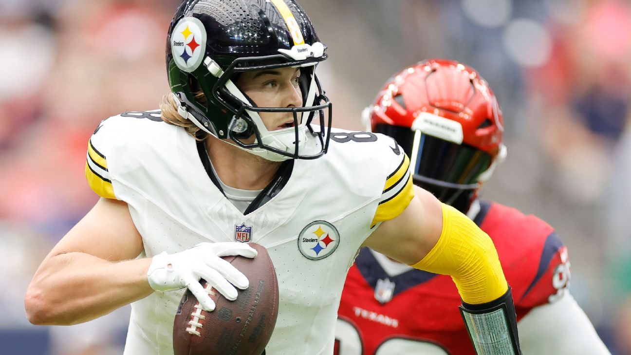 Kenny Pickett leaves Steelers' loss with knee injury ESPN