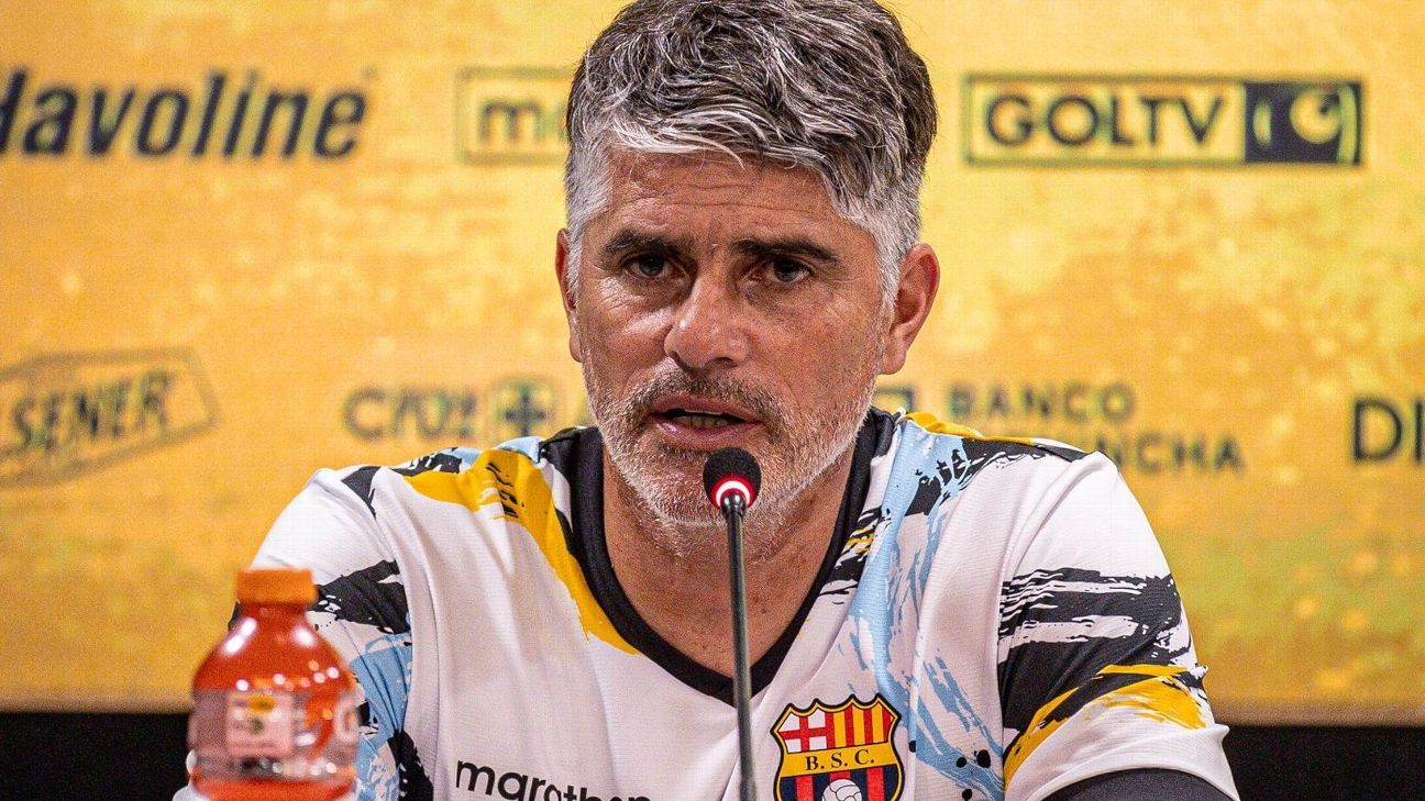 Diego López remarcó las metas de Barcelona SC para el 2024 ESPN