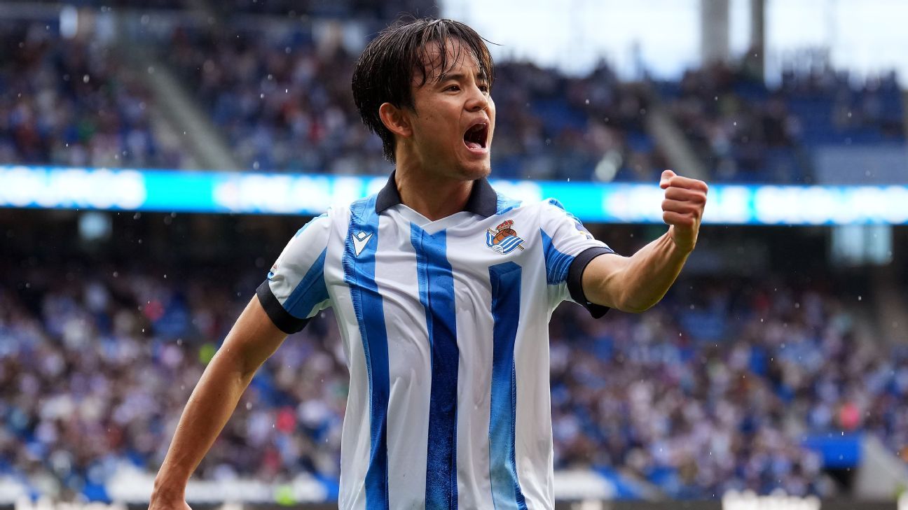 LIVE Transfer Talk: Manchester United eye Kubo over Antony