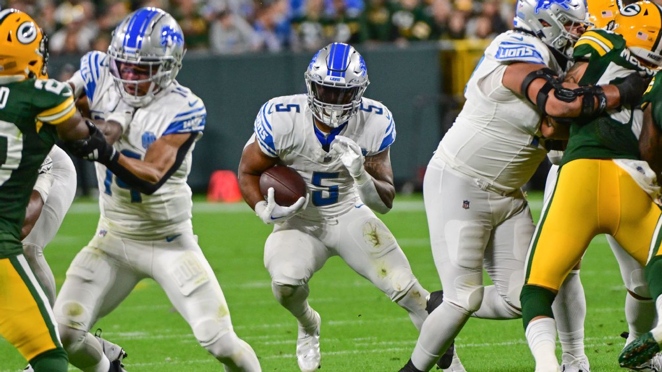 5 reactions to Detroit Lions fantasy projections from ESPN's Mike Clay