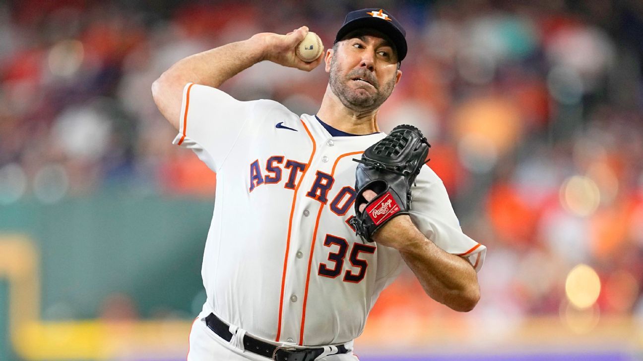 Houston Astros confirm Justin Verlander for Game 1 of World Series