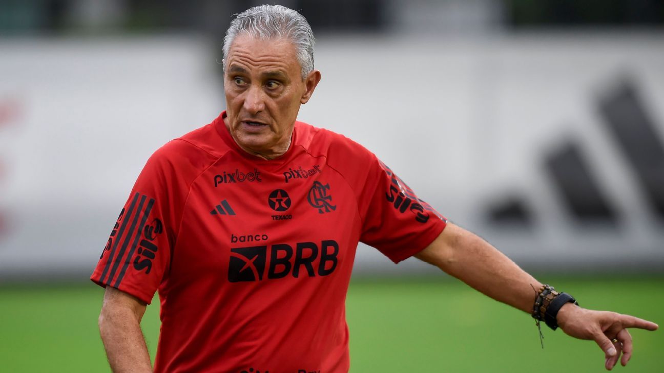 Flamengo com mudanças: a novidade que Tite prepara para o time que encara o Santos no Brasileirão