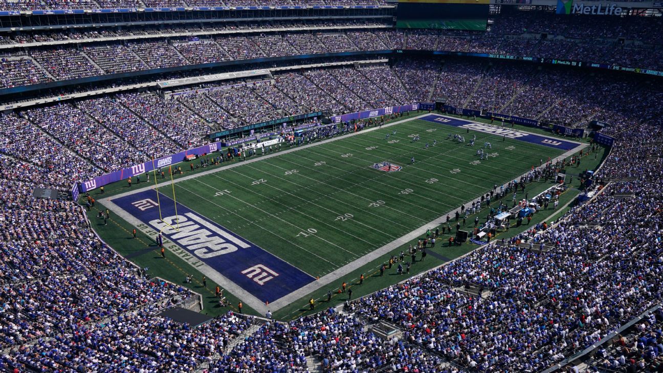 Das MetLife-Stadion passt seine Sitzplätze an, um das WM-Finale ausrichten zu können