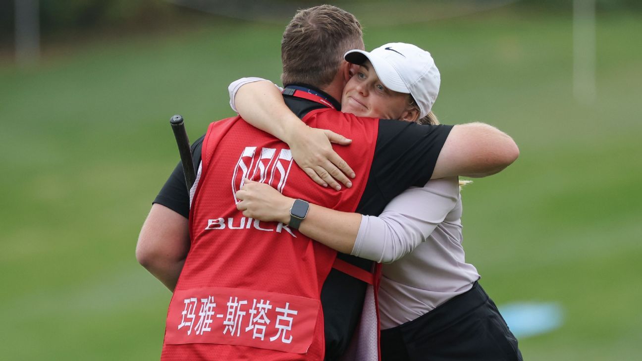 Maja Stark takes 1-shot lead at LPGA Shanghai