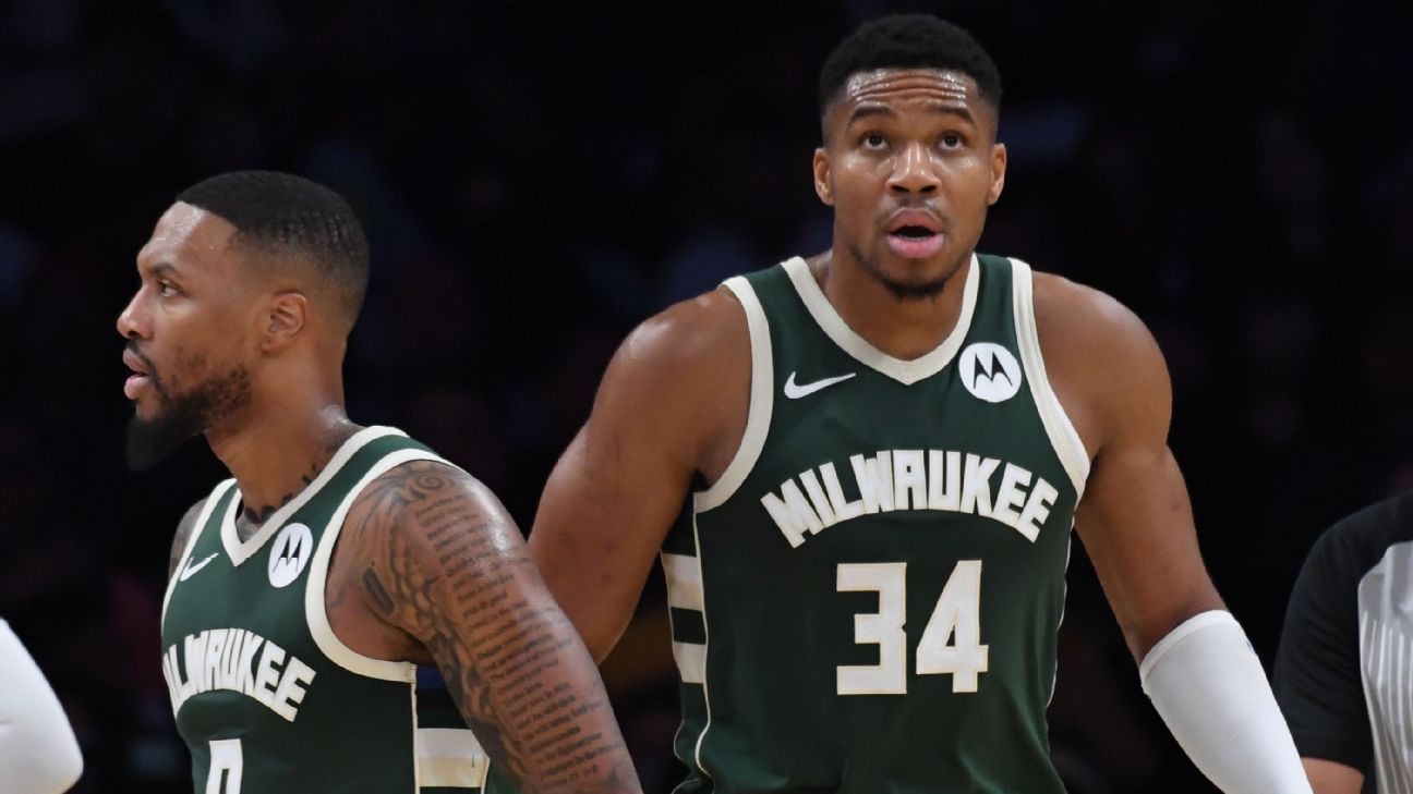 Antetokounmpo, Lillard pairing gives Milwaukee one of the best