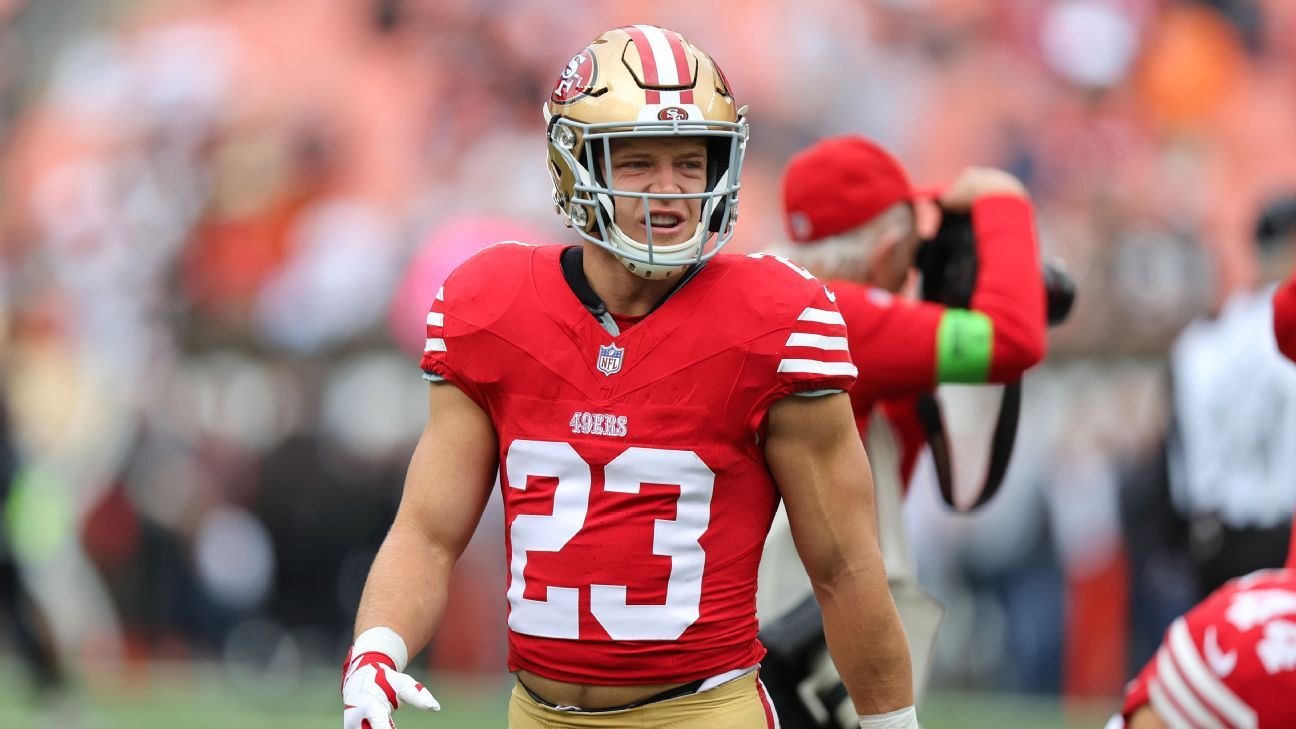 Sources – 49ers’ Christian McCaffrey will play against Vikings