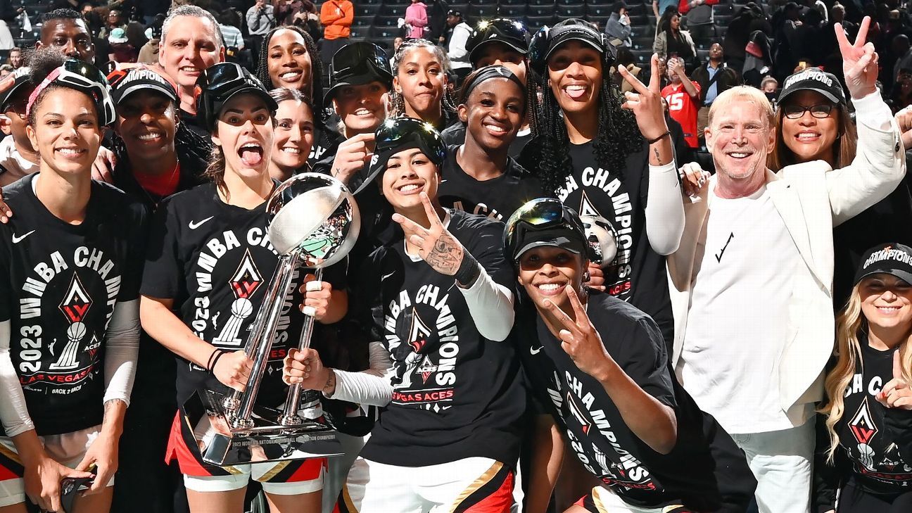 Nike Big Boys and Girls Black Las Vegas Aces 2022 WNBA Finals