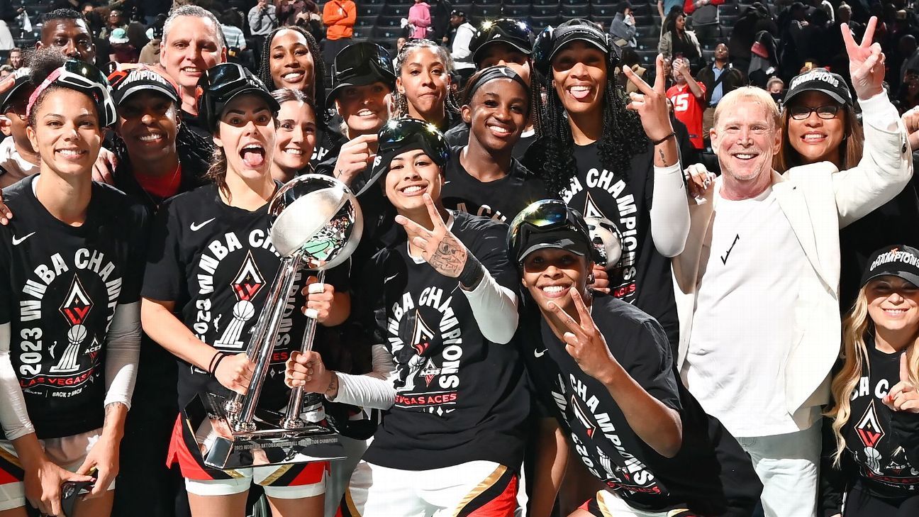 Las Vegas Aces 2023 WNBA Postseason Stats - ESPN