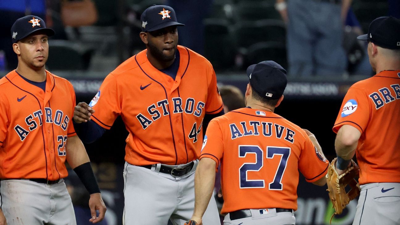 Altuve and Javier lead Astros to 8-5 win at Rangers as Houston