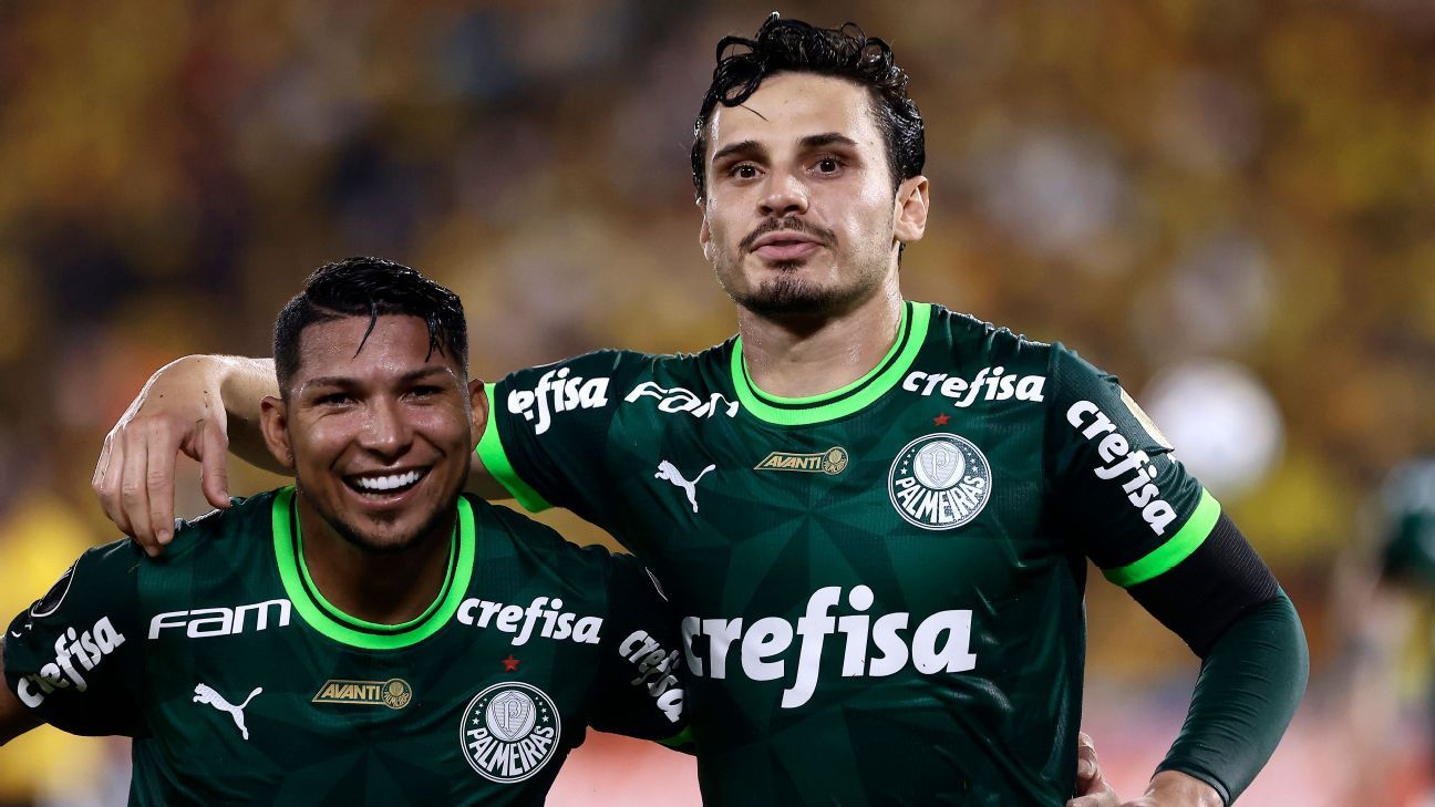 Raphael Veiga e Rony 