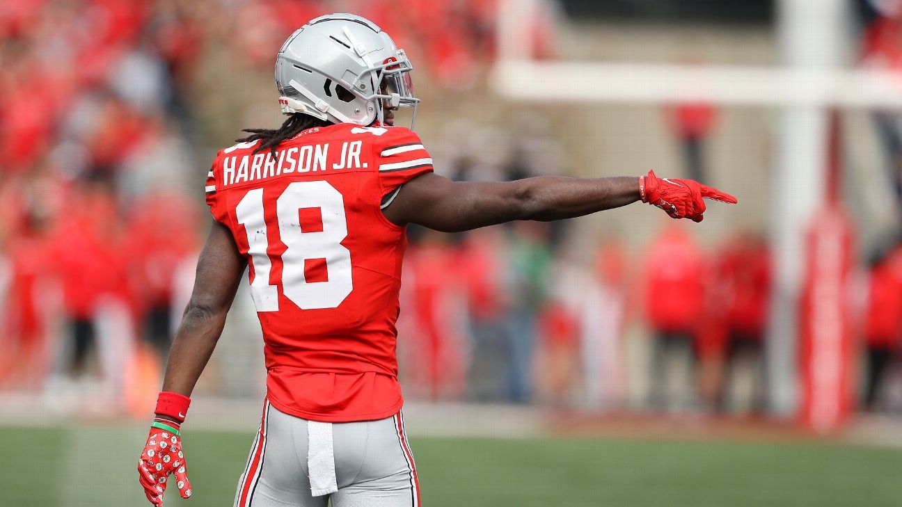 Marvin Harrison Jr named Big Ten Co-Offensive Player of the Week