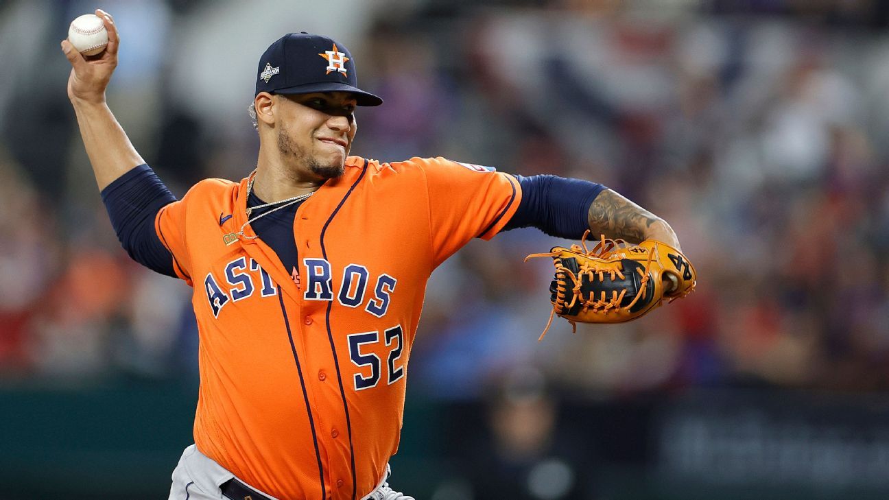Astros' Bryan Abreu appeals 2-game ban, pitches in Game 6 - ESPN