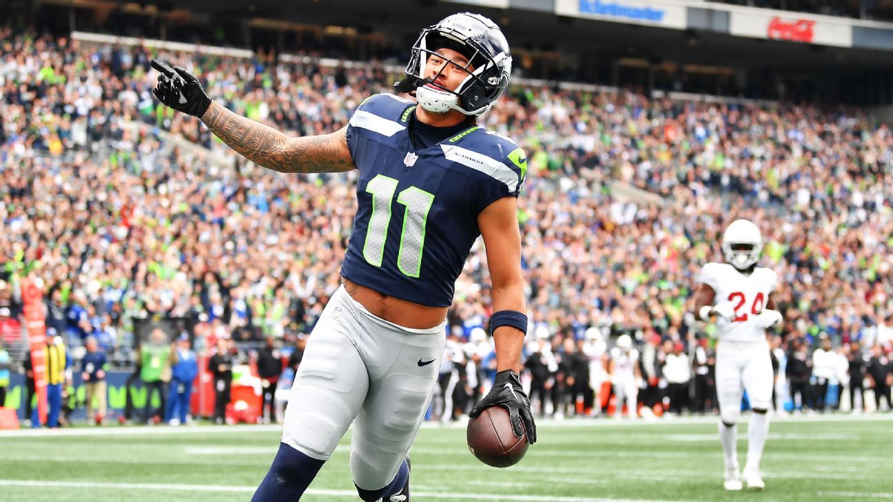 Seahawks Rookie Jaxon Smith Njigba Snags First Career Td Espn