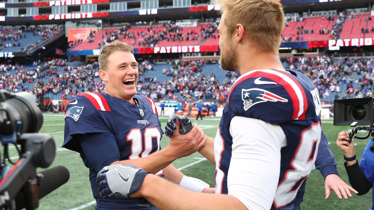 Mac Jones gives Patriots a boost with highlight reel win over Bills